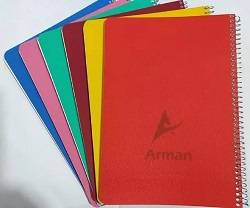 آرمان دفتر 100برگ طلقی